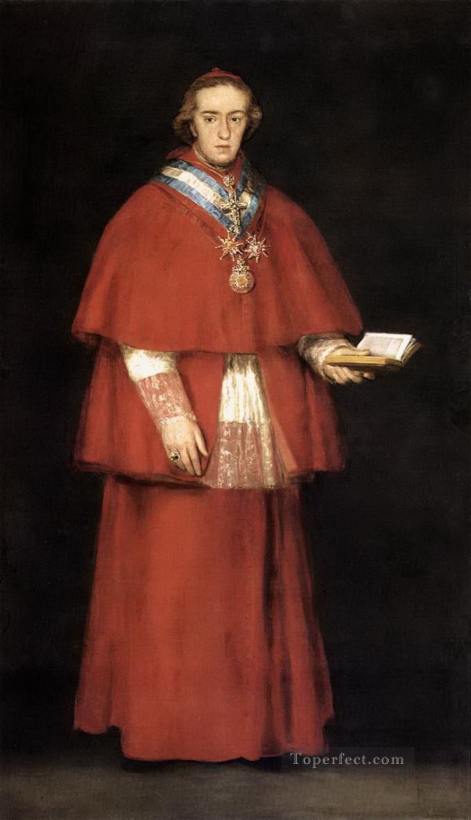 Cardenal Luis María de Borbón y Vallabriga Francisco de Goya Pintura al óleo